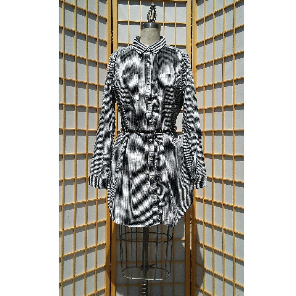 Forever 21 Plaid Dress w/ Pockets Size L